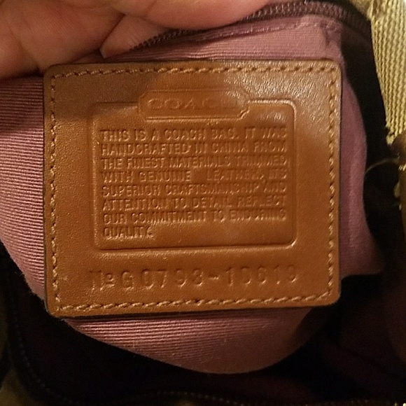 Authentic Coach Purse - Picture 6 of 8